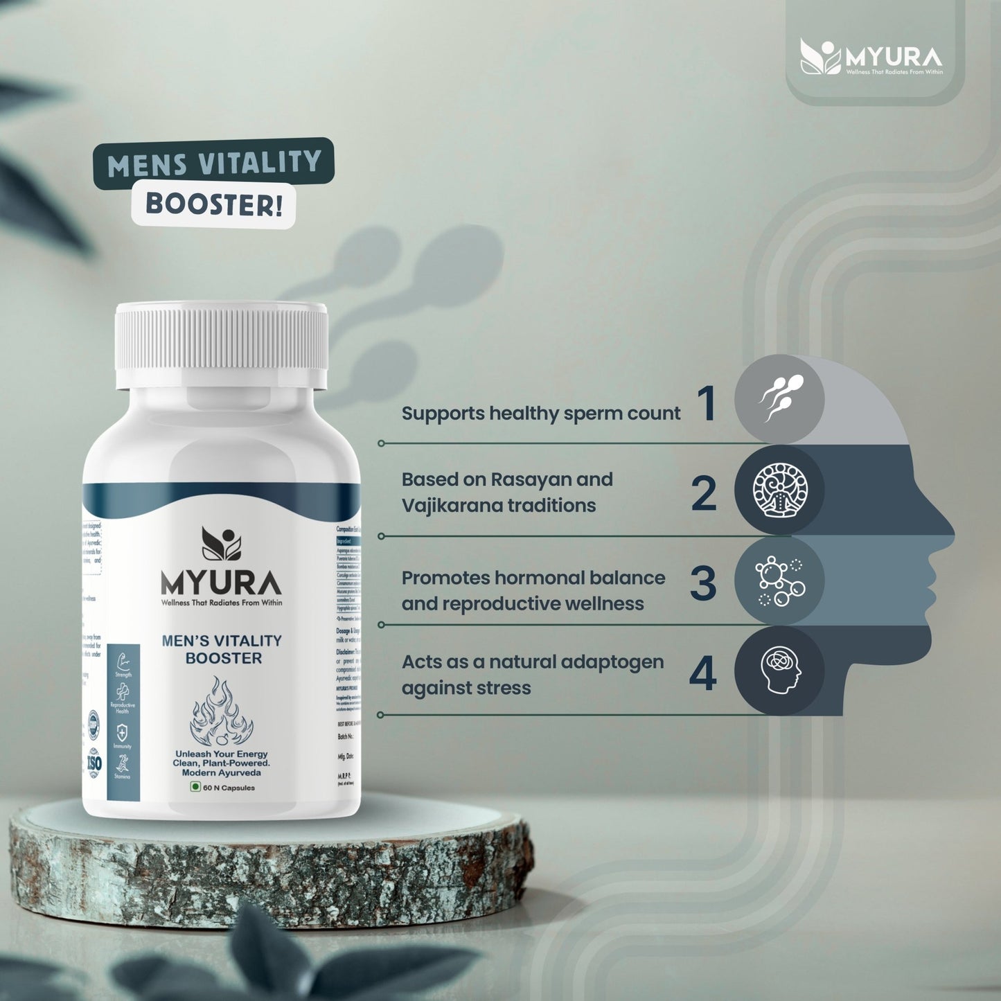 MEN'S VITALITY BOOSTER - Myura WellnessMEN'S VITALITY BOOSTERMyura Wellness