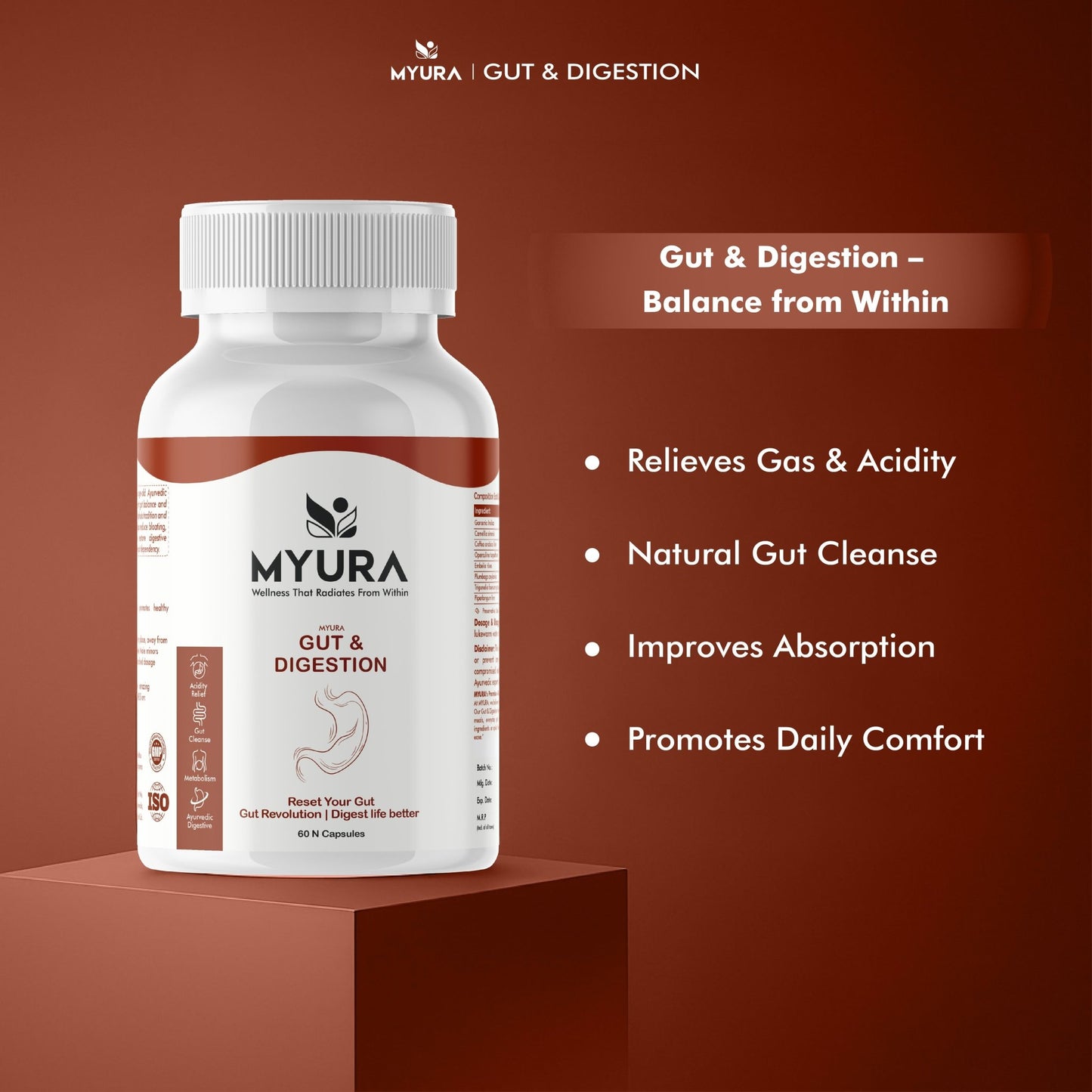 GUT & DIGESTION - Myura WellnessGUT & DIGESTIONMyura Wellness
